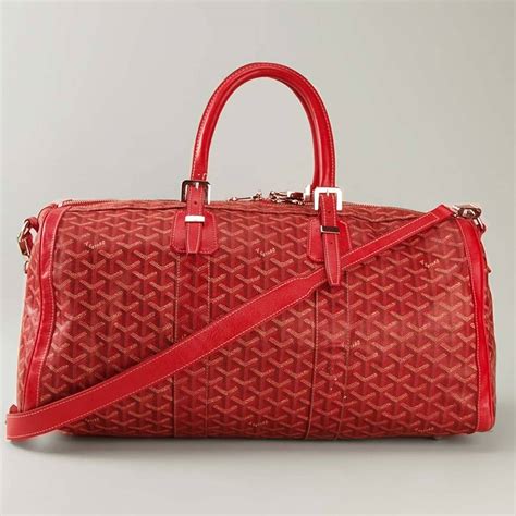 are Goyard bags hand painted